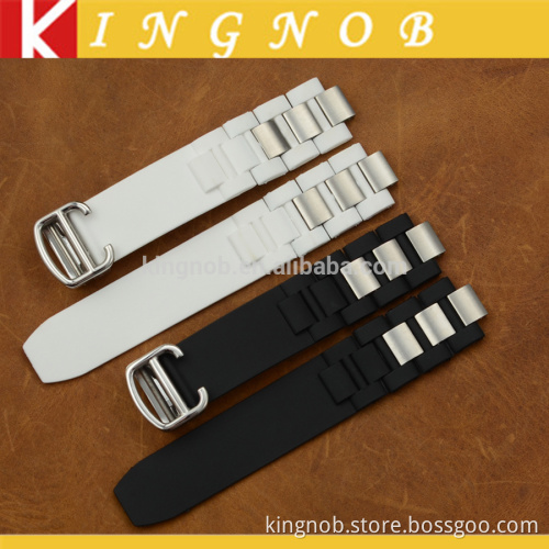 Natural Rubber Strap For Autoscaph 21 20mm/18mm Rubber Watch Band